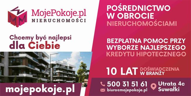 2-pokojowe 41,44m2 z widokiem na park w centrum miasta.