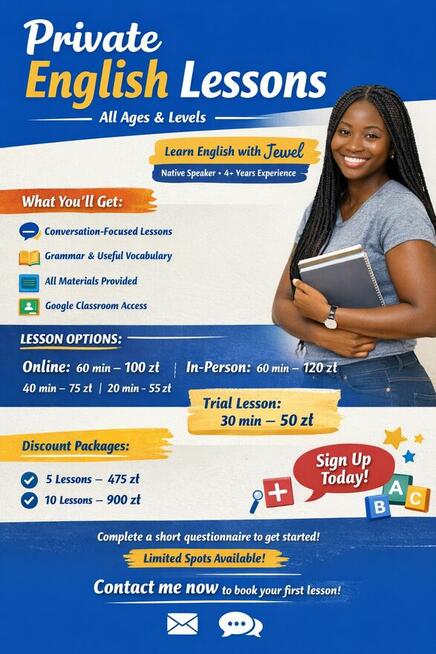 Native English Language Tutor