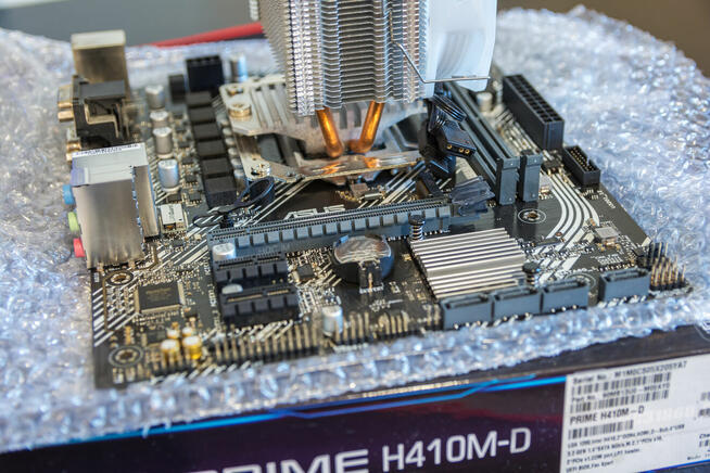 Intel Core i5-10400F + Płyta Asus + Chłodzenie SilentumPC