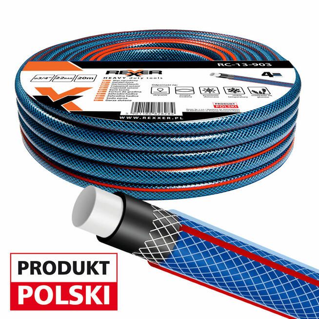 4-warstwowy wąż ogrodowy 3/4″ 20m