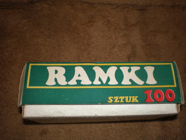 Ramki - 100 sztuk nowych, nieużywanych ramek na slajdy