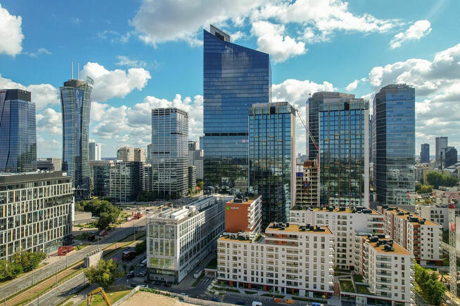 Luksusowy apartament w Towarowa Towers (Skyliner-Hub)