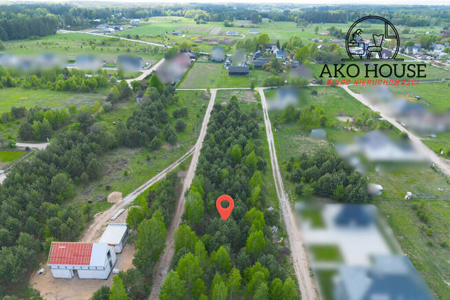 DZIAŁKA Budowlana 912m² | Ciasne k. Białegostoku