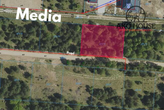 DZIAŁKA Budowlana 912m² | Ciasne k. Białegostoku