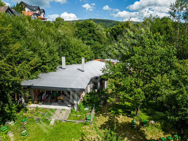 Pcim - teren 1,32 ha blisko natury, duży potencjał