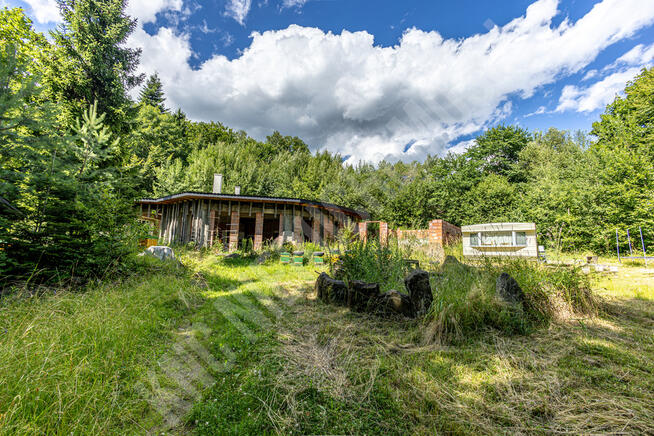 Pcim - teren 1,32 ha blisko natury, duży potencjał