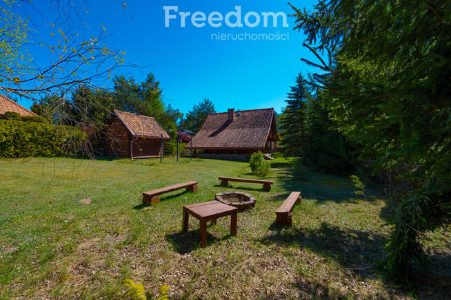 Dom z bala 150m od jeziora Rumian | Rybno Mazury