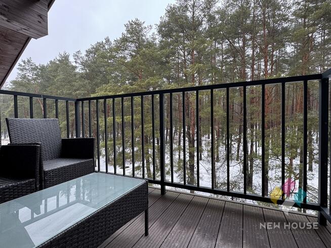 Apartament z widokiem na las
