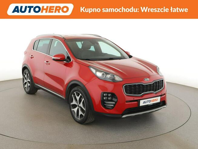 Kia Sportage 1.7 CRDi Automat GT Line Klima Nawigacja Tempomat Skóra Kamera FullLED