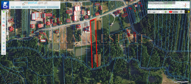 Wydane warunki zabudowy | dostęp do rzeki | 3600m2