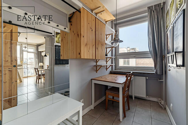Powiśle-Bulwar/Po remoncie/Balkon/Klima/Piwnica