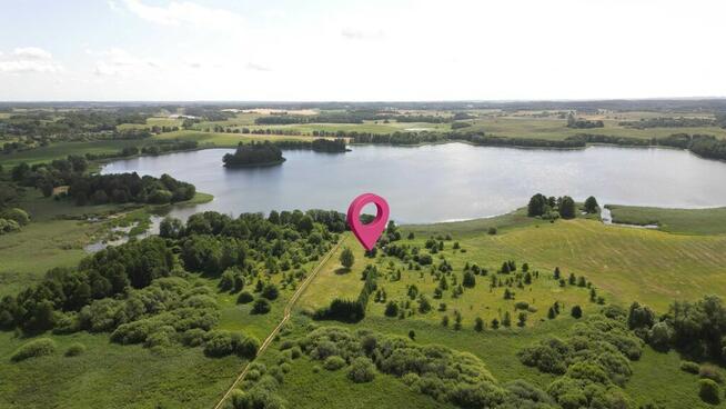 Działka z linią brzegową nad jeziorem Dadaj