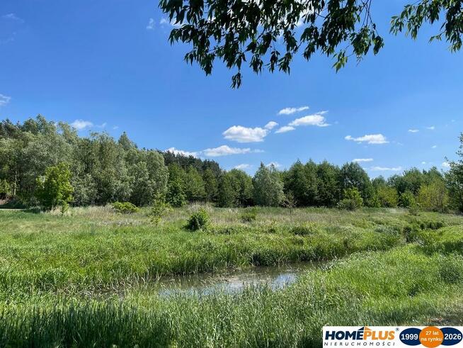 Atrakcyjna działka 2190 m², las i rzeka.