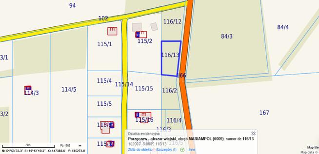 MARIAMPOL - działka budowlana 1100 m2.