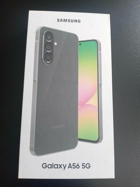 SYNDYK SPRZEDA SMARTFON SAMSUNG GALAXY A56 128GB (grafitowy)