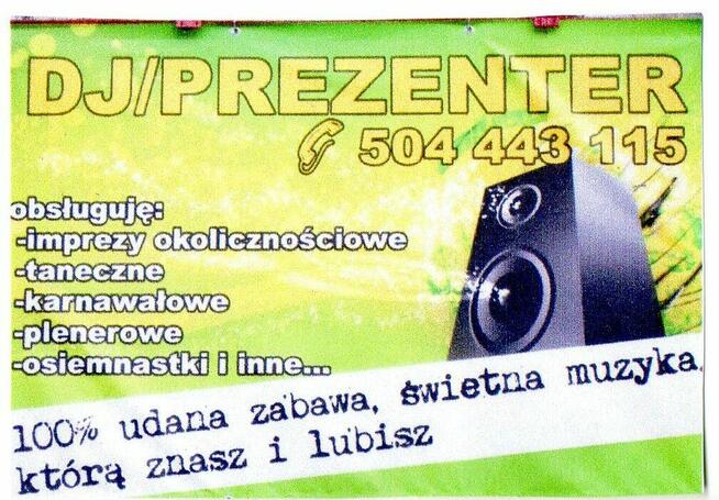 DJj na każdą imprezę