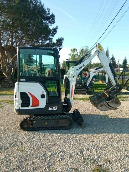 BOBCAT E19 MINIKOPARKA MINI KOPARKA 2024R. KPL. ŁYŻEK