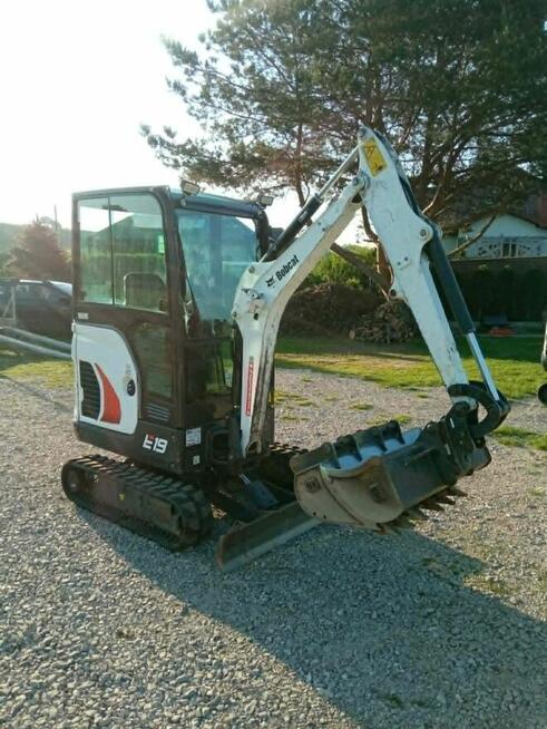 BOBCAT E19 MINIKOPARKA MINI KOPARKA 2024R. KPL. ŁYŻEK