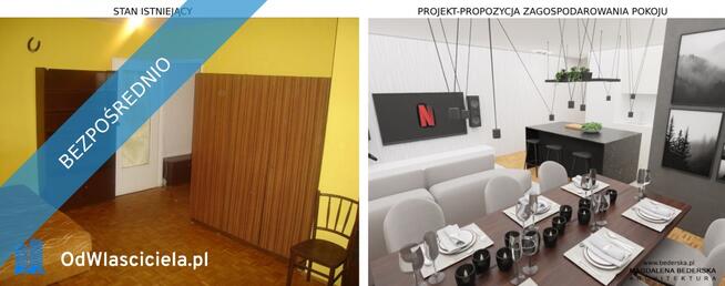 Mieszkanie 65m2 3 pokoje, osobna kuchnia, konsultacja architekta w cenie