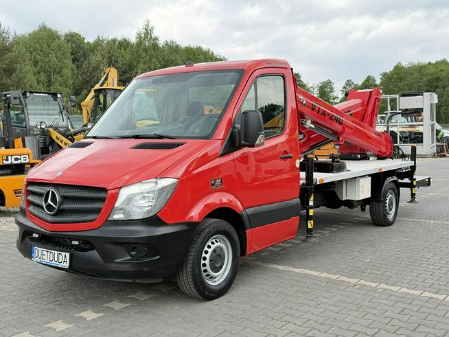 Mercedes Sprinter Zwyżka Podnośnik Koszowy VERSALIFT VTX-240 UDT Wysokość Podnoszenia 24m (Multitel