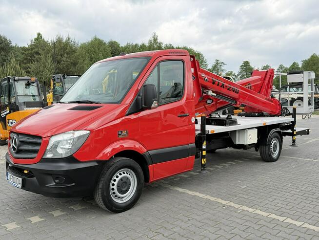 Mercedes Sprinter Zwyżka Podnośnik Koszowy VERSALIFT VTX-240 UDT Wysokość Podnoszenia 24m (Multitel