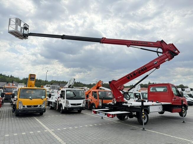 Mercedes Sprinter Zwyżka Podnośnik Koszowy VERSALIFT VTX-240 UDT Wysokość Podnoszenia 24m (Multitel