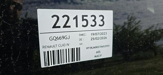 Renault Clio 1.5dci 75tyskm