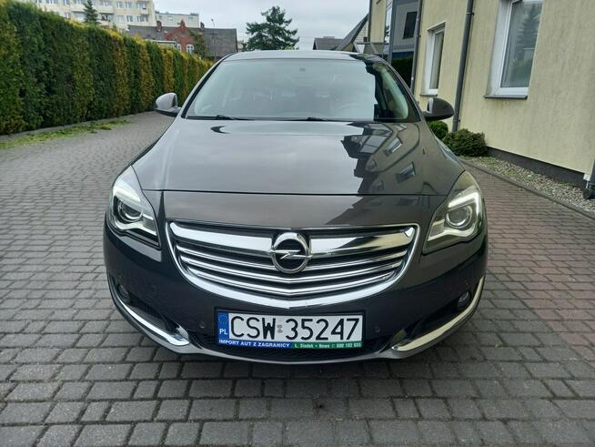 Opel Insignia 2.0Cdti 140KM Sedan Duża Navi Ledy Klimatronik Bezwypadkowa Zarejestr.