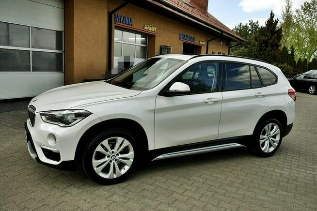 BMW X1 1,5d NAVI, skóra, alu R18, panorama, 2017r.