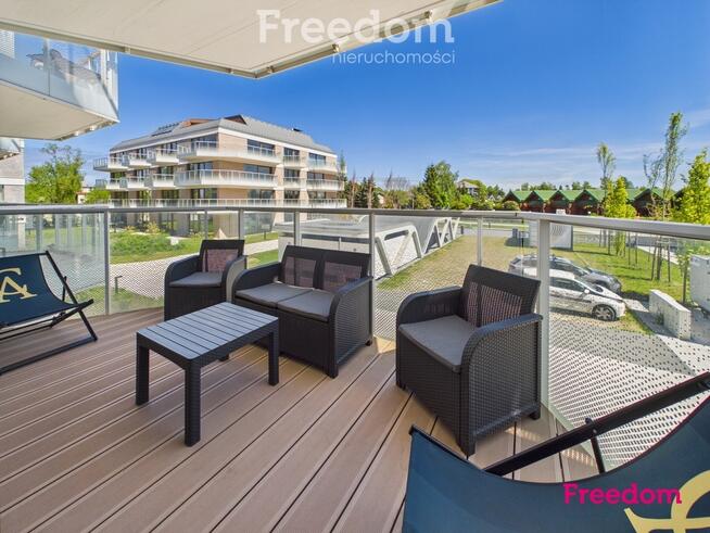 Nowoczesny apartament nad morzem w Sarbinowie.