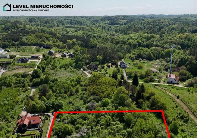 Działka z widokiem w Suchaczu