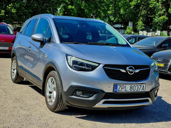 Opel Crossland X 1WŁ Serwis LED Parktronic Climatronic Bluetooth Tempomat Gwarancja