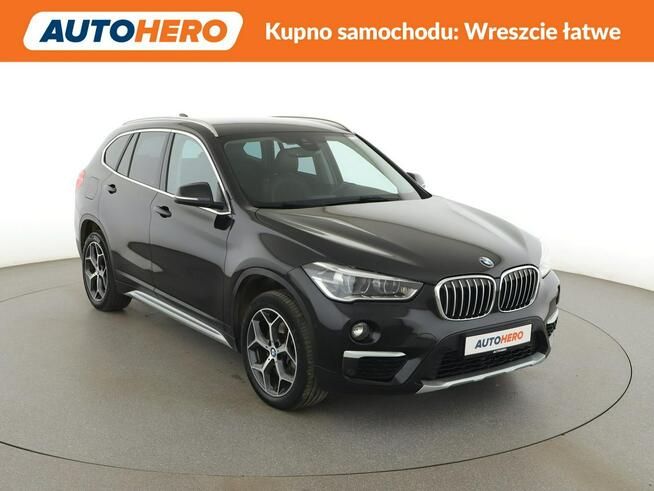 BMW X1 led, navi, klimatronik, grzane fotele, automat, skóra, el. fotele