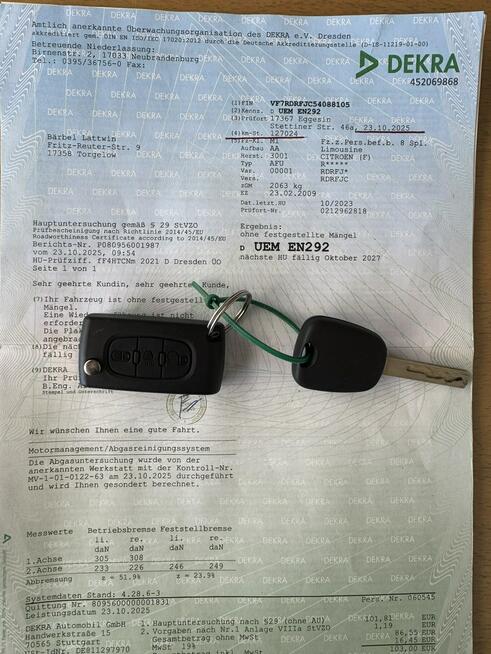 Citroen C5 2.0i-16V-140km-Serwisowany-Bezwypadkowy-Klimatronik-2xPDC-Tempomat-ALU