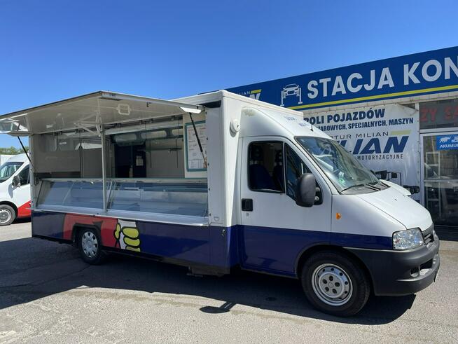 Fiat Ducato Autosklep wędlin Ryb Gastronomiczny Food Truck Foodtruck Skiep bar