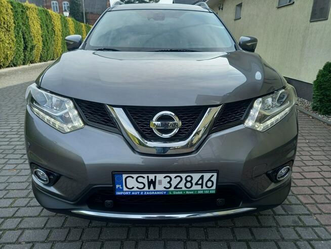Nissan X-Trail Full Ledy Skóra El.Klapa Panorama Navi Kamery 360" 129Tys Km Przebiegu