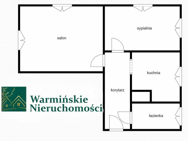 2 - pokojowe mieszkanie z ogródkiem