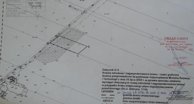Duża szeroka działka 3,76ha wz na 2 domy media , cisza las