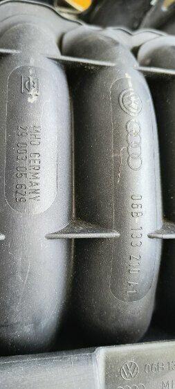 kolektor ssący odlotowy vw audi A4-B6 2000-2004