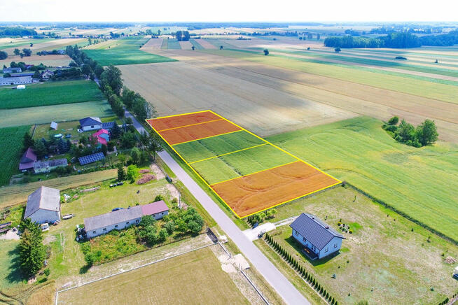 Działki budowlane w zielonej i spokojnej okolicy