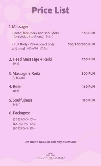 Hawajski Masaż Relaksacyjny/Reiki/massage/PROMOCJA