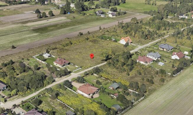 Działka budowlana 1219 m², MPZP, media w ulicy, Ruda Bugaj