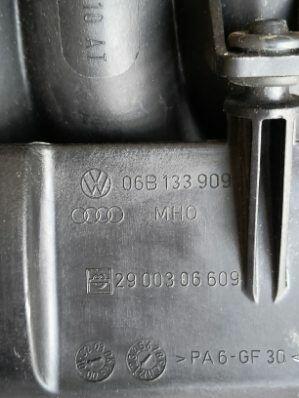 kolektor ssący odlotowy vw audi A4-B6 2000-2004