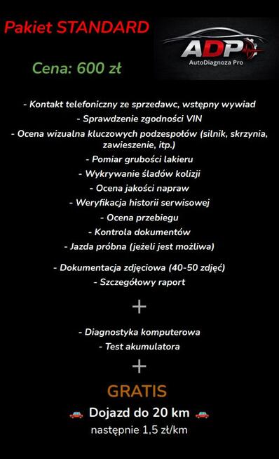 Sprawdzanie auta przed zakupem Katowice Śląsk