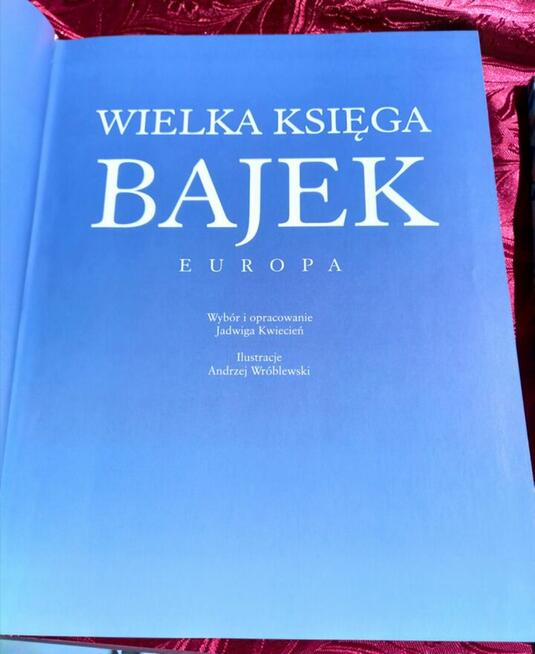 Wielka Księga Bajek Europa, kolorowanki dla dzieci