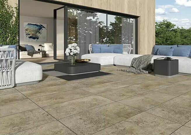 Płytki 2cm na tarasy wentylowane balkony 120x60 Baldo beige