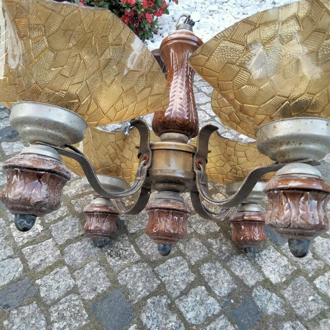 Żyrandol PRL