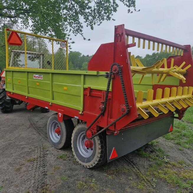 Rozrzutnik obornika walfarma polmot tandem 6 ton okazja
