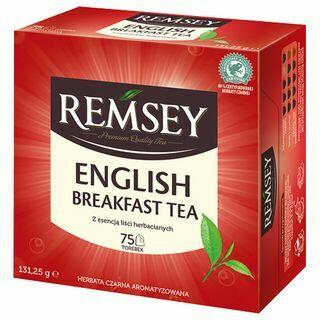Herbata Remsey 75 t. z nutą cytryny earl grey strong english