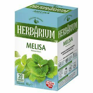 Herbata ziołowa herbarium melisa mięta sen cukier trawienie